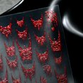 thumbnail image 4 of Pegatinas para uñas ZASKHLD araña 5D rojo Halloween, 4 of 7