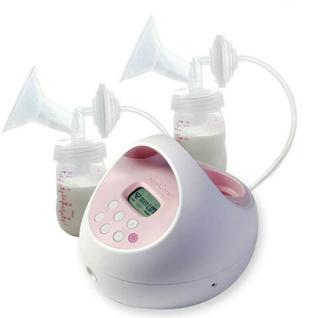 Spectra Baby USA S2 Breast Pump Electric Hospital-Grade Double/Single Nightlight Pink (Best Non Hospital Grade Breast Pump)
