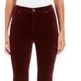 thumbnail image 2 of Charter Club Women's Lexington Velveteen Straight-Leg Jeans Bright Red Size 10 Petite, 2 of 3