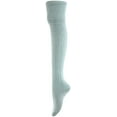 thumbnail image 2 of Lovely Annie Women's 3 Pairs Incredible Thigh High Cotton Socks. Durable And Super Soft For Everyday Relaxed Feet Size UK 2-6 A1025(Sky Blue), 2 of 9