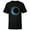 Black, variant on Marvel Moon Knight Blue Crescent Logo - Short Sleeve T-Shirt for Kids - Customized-Athletic Heather