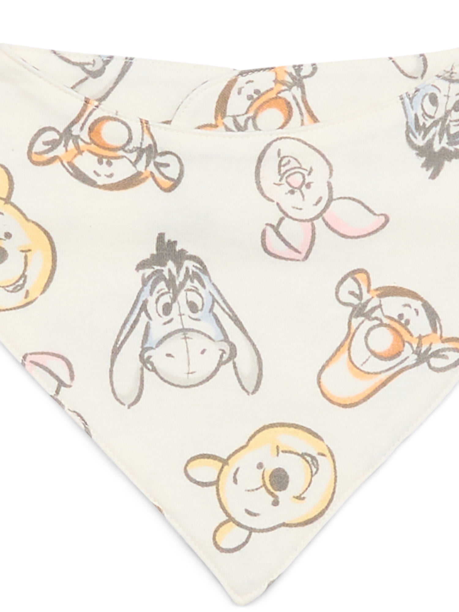 Disney Baby Wishes + Dreams Character Infant Baby Accessories Bib, Socks and Mittens Set, 3-Pack, Sizes Newborn-12 Months