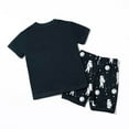 thumbnail image 3 of OYXSER Toddler Baby Boy Clothes 4T 5T Cute Summer Kids Pattern Short Sleeve T-Shirt and Shorts Kids Outfit Set, 2-8 Years, 3 of 6