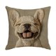 thumbnail image 2 of Funda de almohada de lino bohemio - bordado de elefante en 3D, cojín decorativo multicolor de 45x45cm para sofá y salón, 2 of 6