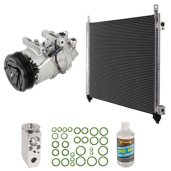For Nissan Rogue 2016 A/C Kit w/ AC Compressor Condenser & Drier - BuyAutoParts