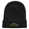 thumbnail image 5 of Horse in Mountain Ranch Embroidered 12 Inch Long Knitted Beanie - Black OSFM, 5 of 5