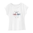 thumbnail image 4 of Camiseta de verano para mujer, ropa de calle, Tops de verano para vacaciones, regalo del Día de San Valentín SG, 4 of 7