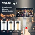 thumbnail image 3 of Mistaha Portable Handheld Gimbal Stabilizer Lightweight Wireless Selfie Stick Tripod Phone Holder with Max. Length, 3 of 8