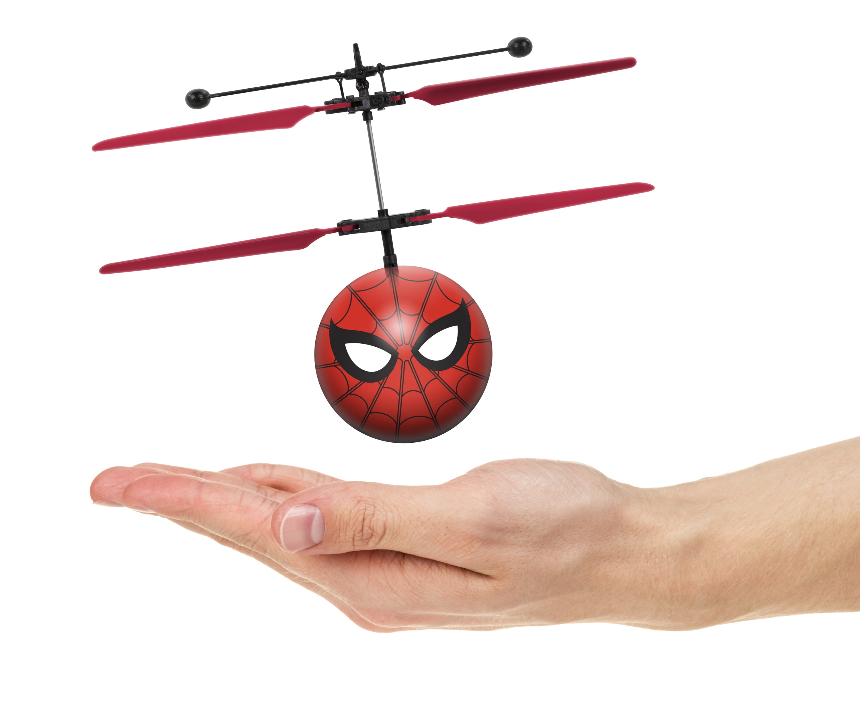 World Tech Toys Marvel Spider-Man IR UFO Ball Helicopter