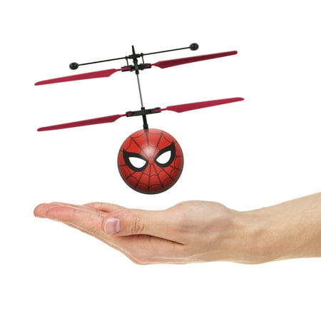 World Tech Toys Marvel Spider-Man IR UFO Ball Helicopter