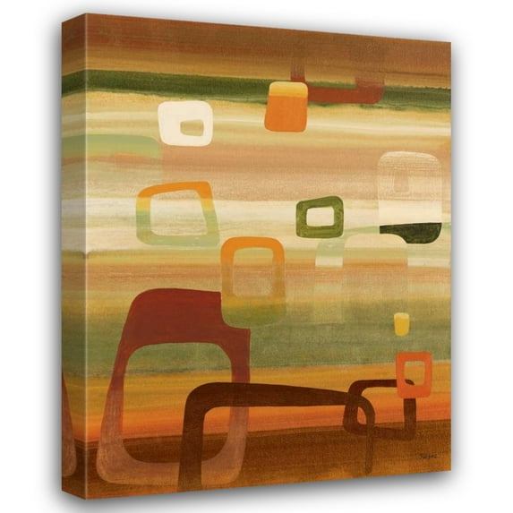 S. Rodriguez 25x32 Gallery Wrapped Canvas Wall Art Titled - Palm Springs I