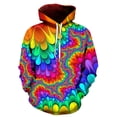 thumbnail image 2 of Sudadera con capucha de moda para hombre, sudadera con estampado 3D de galaxia colorida, sudadera informal de gran tamaño para hombres y mujeres, sudaderas para hombres, 2 of 5