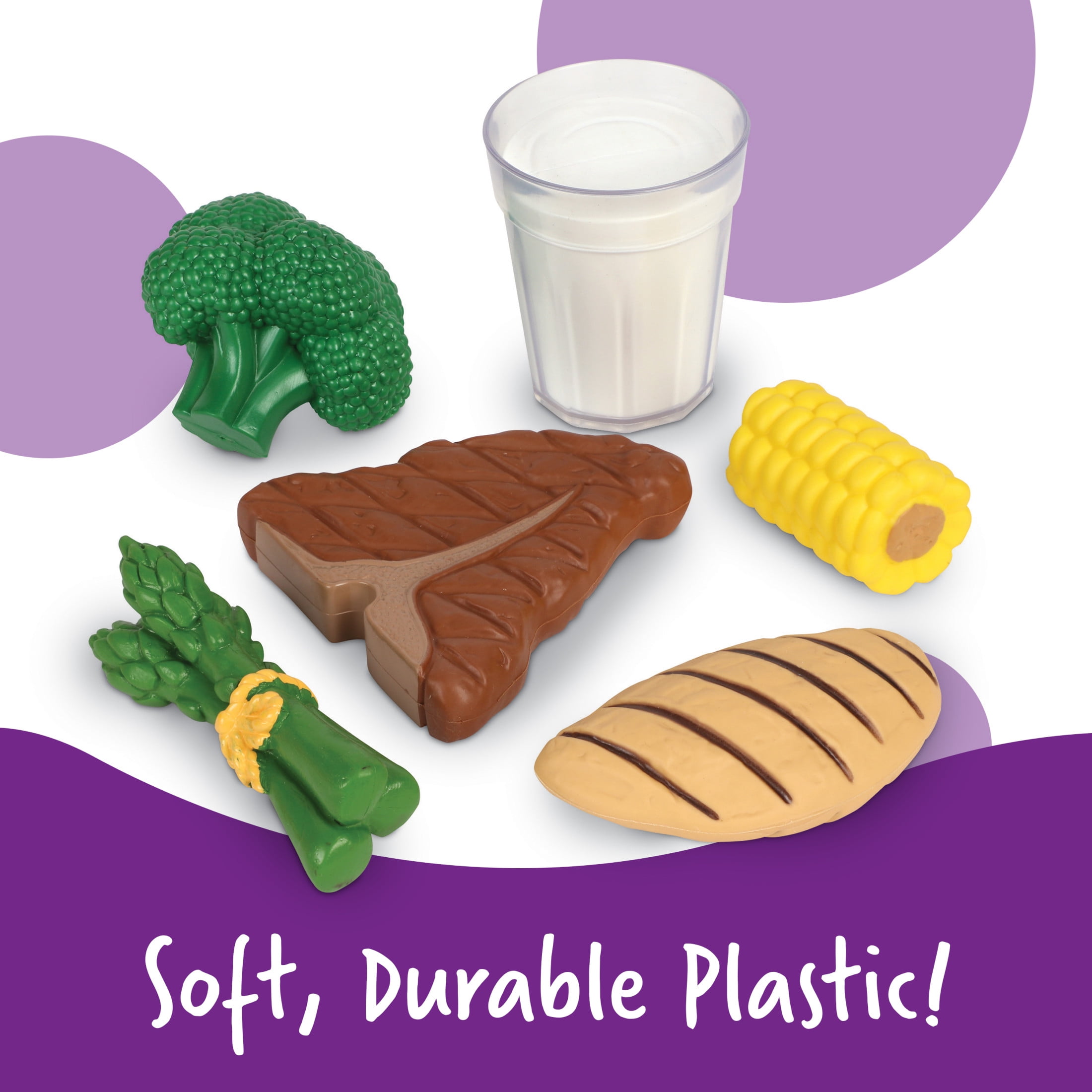 Learning Resources New Sprouts Dinner Basket Playset, Pretend Kitchen Ages 18 months and up
