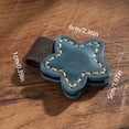 thumbnail image 3 of WMGHA Personalized Leather Magnetic Bookmarks - Custom Leather Magnetic Bookmarks Pen Holder for Travelers Notebook Journal Covers for Customized Gifts for Readers,Notebook Accessories, 3 of 9