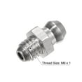thumbnail image 3 of Uxcell 304 Stainless Steel Straight Hydraulic Grease Fitting M6 x 1mm Thread 20 Pack, 3 of 5