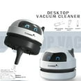 thumbnail image 2 of Desktop Cleaner Vacuum Cleaner for Home Office Table Sweeper Mini Vacuum Cleaner USB Rechargeable Wireless Cleaner A, 2 of 9