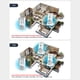 thumbnail image 3 of Timbre de puerta con intercomunicador inalámbrico resistente al agua (blanco 1 a 2), 3 of 9
