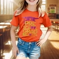 thumbnail image 2 of lnmuld Girls Kindergarten Graduation Shirt Preschool Graduate Tee Top for Toddler Kids Celebrating End of School Year Size:3-4 Years, 2 of 3