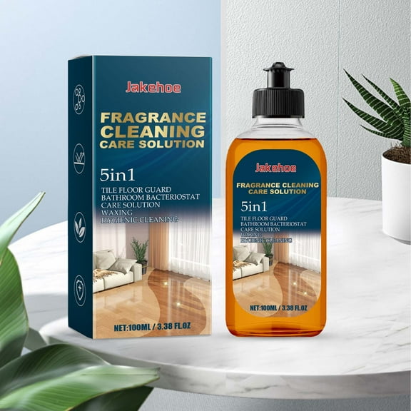 100 ml 5-In-1 Multi-Functional Household Floor Cleaner Floor Cleaning, Bathroom Antibacterial, Floor Waxing, Hygiene Cleaning and Floor Care, Multiple Efficiencies Cleaner