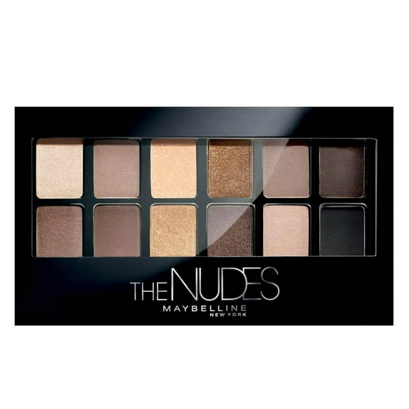 Maybelline New York The Nudes Expert Wear, Palette ombres à paupières, 9,6 g 0,34 une fois. | 9,6 GR