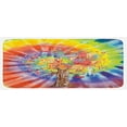 thumbnail image 1 of Tree Kitchen Mat, Tree with Various Instruments Musical Notes Music Genres Typography Colorful Backdrop, Plush Decorative Kitchen Mat with Non Slip Backing, 47" X 19", Multicolor, by Ambesonne, 1 of 1