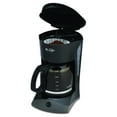 Mr. Coffee Simple Brew 12Cup Black Coffee Maker with GrabACup Auto