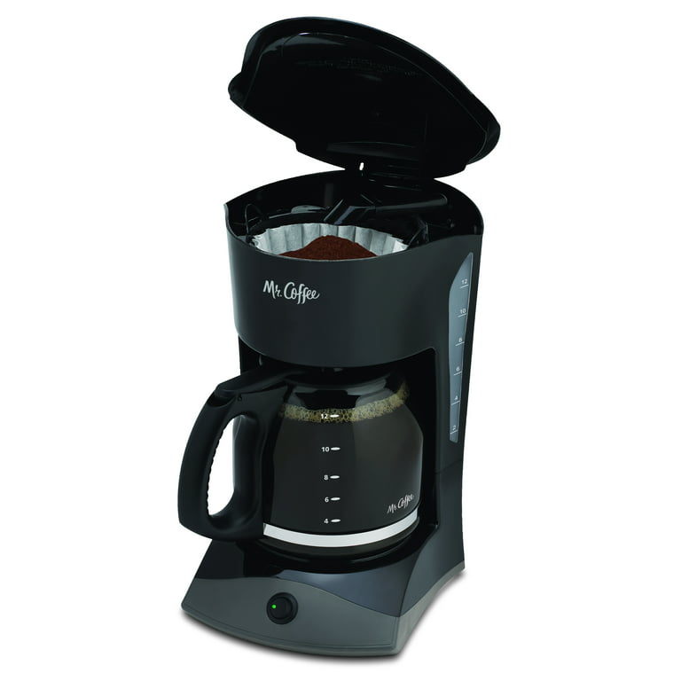 Mr. Coffee Simple Brew 12-Cup Switch Coffee Maker, Black