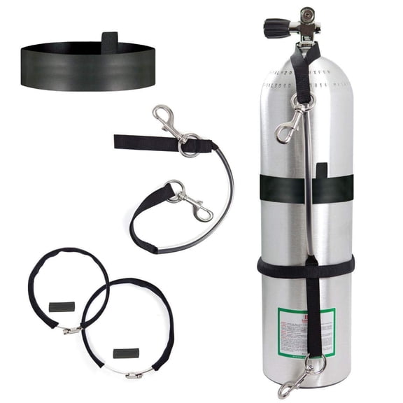 XS Scuba Stage Bottle Strap Kit (5.125" to 6.0")