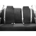 thumbnail image 2 of CalTrend Rear 40/60 Split Back & Solid Cushion O.E. Velour Seat Covers for 2006-2007 Hyundai Sonata - HY126-03RA Charcoal Classic Insert and Trim, 2 of 3