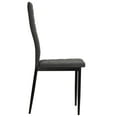thumbnail image 3 of vidaXL Dining Chairs High Back Kitchen Side Chair for Home Dining Room Fabric, 3 of 44