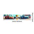 thumbnail image 1 of Racing Themed Happy Birthday Banner Background, Party Decorations with Trophies Cars and Traffic Lights, for Birthday Parties Photo Backdrops and Decor Props, 1 of 4