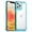 Skyblue, variant on Dteck Case For iPhone 12 Pro Max,Shockproof Rubber Soft TPU Bumper Heavy Duty Acrylic Clear Hard Phone Case Cover,For iPhone 12 Pro Max 6.7 inch,Clear