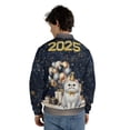 thumbnail image 5 of Happy New Year Persian Welcome 2025 Balloon Firework Party All Over Print 3D Baseball Jacket Cat Lover Kitten Owner Gifts Bomber Jacket Softball - 01014, 5 of 6