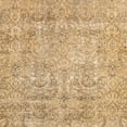 thumbnail image 1 of Ahgly Company Indoor Square Abstract Bronze Brown Abstract Area Rugs, 3' Square, 1 of 6