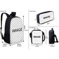 thumbnail image 2 of School Backpack for Elementary School Cartoon Book Bag 3pcs, 2 of 7