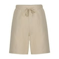 thumbnail image 6 of Delliss Men's Wrinkled Elastic Waist Shorts With Pocket Trendy Comfy Sports Shorts, 6 of 6