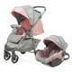 thumbnail image 1 of Carriola de Viaje Plegable con Portabebe Manubrio Reverisble-Rosa, 1 of 6