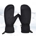 thumbnail image 4 of Water Resistant Snowboard Mittens Touchscreens Ski Gloves Warm Mittens Gloves Windproof Winter Gloves for Men Women, 4 of 8