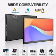 LESOWN Portable Monitor 8.9 inch Laptop Additional Touchscreen USB-C HDMI 1920x1200 IPS LCD Second Screen for Smartphone PC Laptop