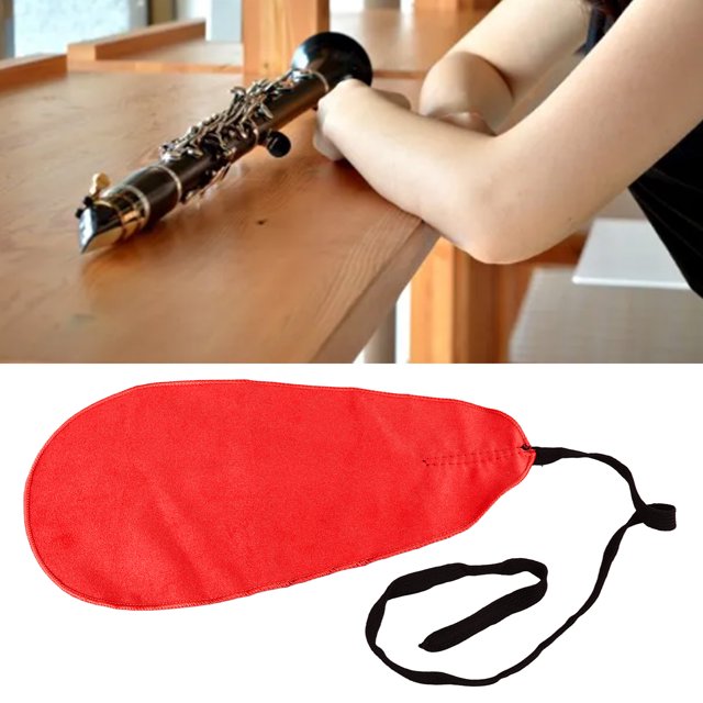Saxophone Chiffon de Nettoyage, une Conception de Forme avec Absorption d'Eau pour Saxophone, Flûte, Piccolo