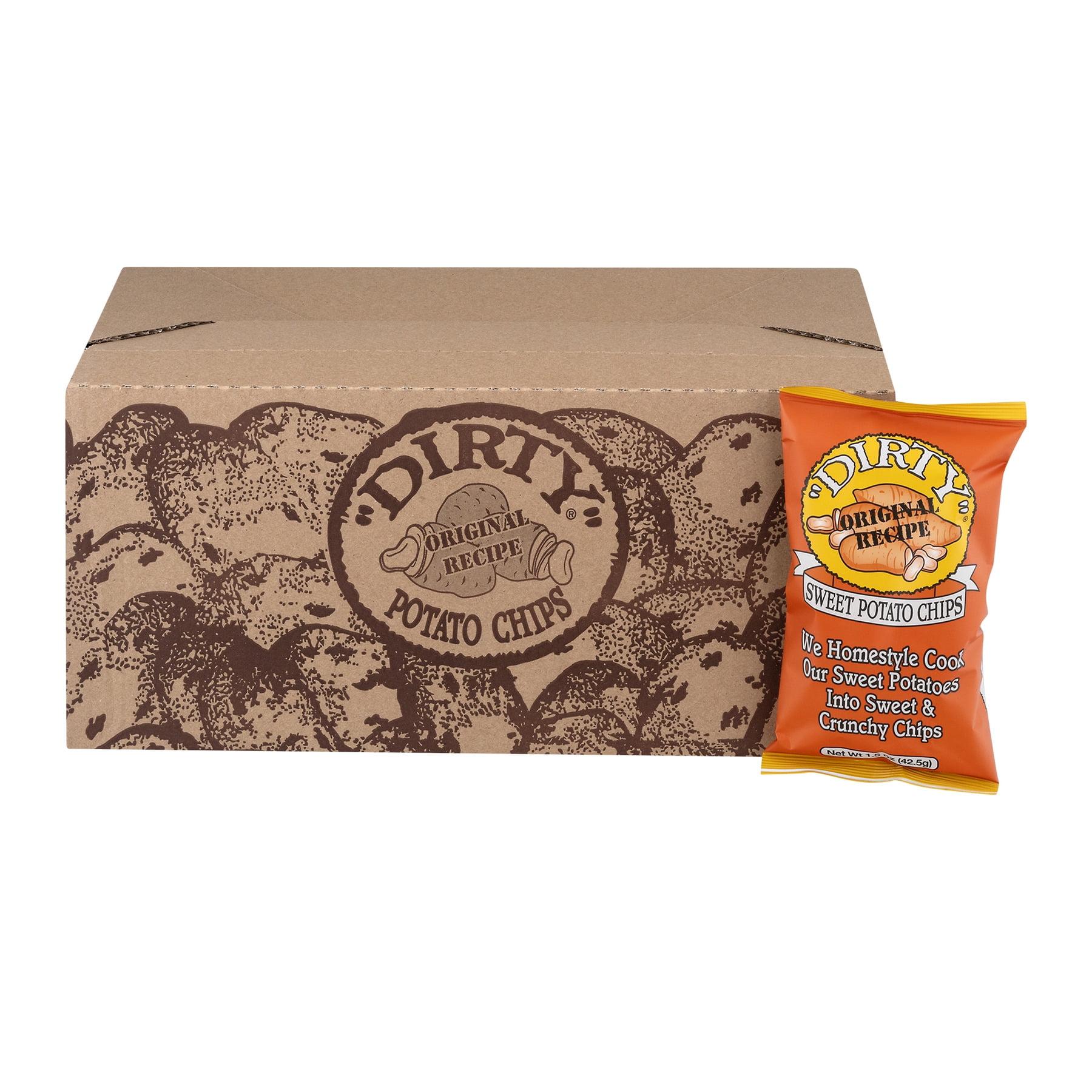 1.5 oz "Dirty" Sweet Potato Chips