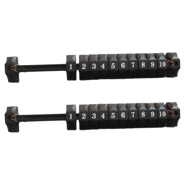 ZLight 2Pcs Foosball Scoreboard Foosball Score Counter for Standard Foosball Tables Style B Style B