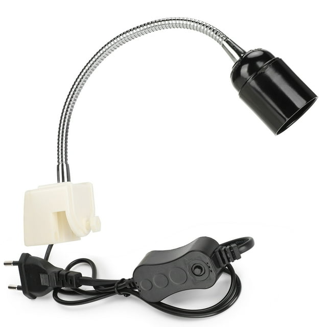 Lámpara solar de espectro completo UVB para tortuga mascota, soporte de lámpara de calor UVA para calentamiento, EU 220V E27