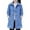 Sky Blue, variant on Women's Cardigan Denim Jacket Slim Embroidery Long Sleeve Coat Female Jeans Jackets Coats,Blue Women's Cardigan M