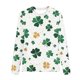 thumbnail image 3 of Blusas y camisas de manga larga con cuello redondo y estampado de San Patricio para niños, blusa informal de manga larga con cuello redondo, blusa de poliéster para niñas, 3 of 4