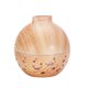 thumbnail image 1 of Nuevo estilo humidificador de boca plana multicolor luz de noche Animal 130ML USB patrón hueco flore Abanopi 130ml y madera poco profunda, 1 of 7