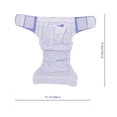 thumbnail image 2 of CRAFTHROU Adjustable Washable Nappy Napkin Incontinence Protection Nappies for Patients Blue 1Set, 2 of 5