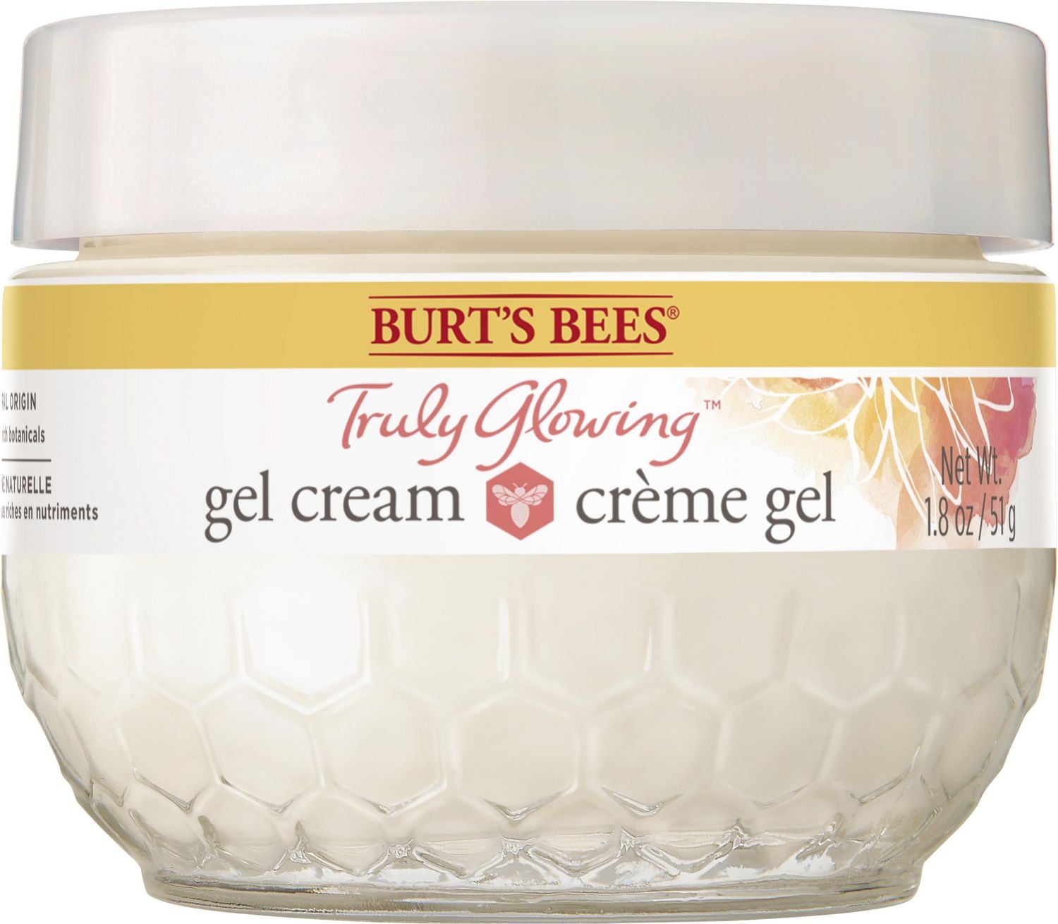 Burt’s Bees® Truly Glowing™ Replenishing Gel Cream with Hydrate and Glow Complex, Developed with Dermatologists