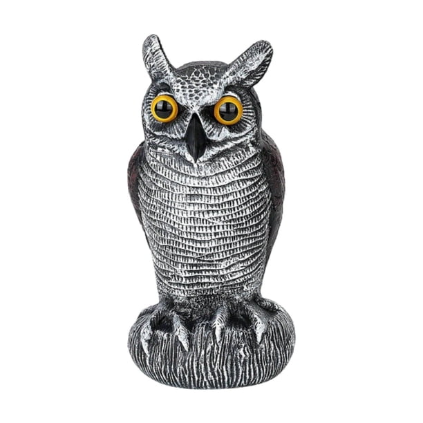 Estatua de búho Zulema figura decorativa para el hogar figura coleccionable para jardín escultura de pájaro