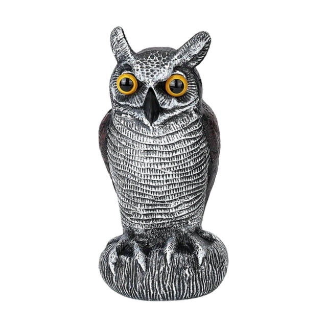 Estatua de búho Zulema figura decorativa para el hogar figura coleccionable para jardín escultura de pájaro